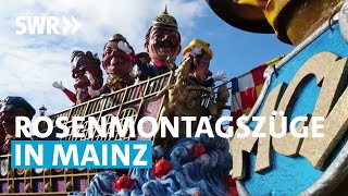 Das Schönste vom Mainzer Rosenmontagszug  SWR Mainz bleibt Mainz 2021 [upl. by Norrie912]