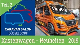 24 Kastenwagen Neuheiten 2019  Caravan Salon 2018  Camping Zubehör [upl. by Eylsel]