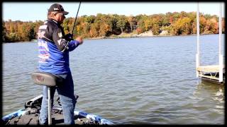 Simple Dock Fishing Tips with Denny Brauer [upl. by Maurreen]