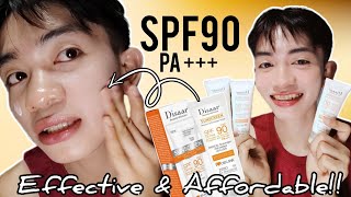 EFFECTIVE amp AFFORDABLE SUNSCREEN Spf 90 PA Disaar SUNSCREEN PROTECTION AND COVERAGE honestreview [upl. by Forkey]