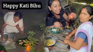 Happy Kati Bihu  Village vlog [upl. by Mungovan]