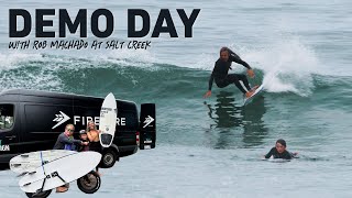 Firewire Surfboards Demo Day with Rob Machado at Salt Creek [upl. by Endaira]