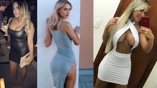 Hot Tight Dresses Fashion For Summer Outfits [upl. by Adele]