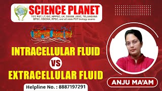 Intracellular Fluid Vs Extracellular Fluid by Anju Mam of Science Planet [upl. by Shepley]