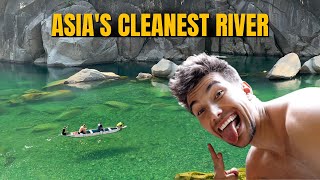 I Visited Meghalayas CLEANEST RIVER unbelievable 😱🇮🇳 [upl. by Annanhoj127]