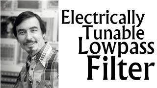 Carver Meads OTAC Lowpass Filter The quotSecondOrder Sectionquot Operational Transconductance Amps [upl. by Eneleoj]