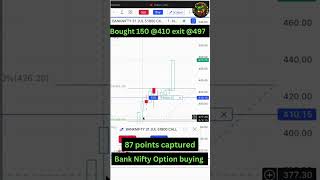 LIVE Options buying  Bank Nifty  87 pts captured  TheTradeblazer optiontrading [upl. by Feerahs]