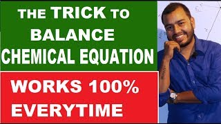 How To BALANCE any CHEMICAL EQUATION 01  Best way to Balance Chemical Equation [upl. by Loredo875]