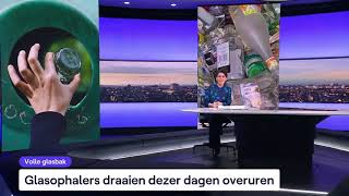 Glasbol vol Wat nu  VRT nieuws 2 januari 2024 [upl. by Jeunesse]