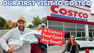 1st Visit To Costco  Shopping Haul amp Trying The World Famous Food Court [upl. by Wilkie]