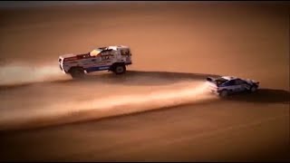 DAF vs Peugeot 405 I ParisDakar 1988 [upl. by Nierman369]