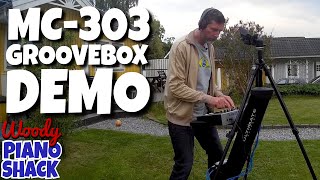 Roland MC303 Groovebox 1997 demo and review [upl. by Ashmead]