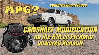 S4 E30 MPG amp We modify the 670 cc Predator camshaft by removing the compression relief [upl. by Ane]