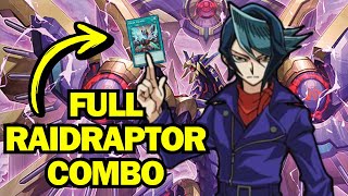 Raidraptors Simplified  1 Card Combos  YuGiOh 2024 [upl. by Adanama]