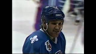 199192 NHL Quebec Nordiques vs Minnesota North Stars [upl. by Ojok]