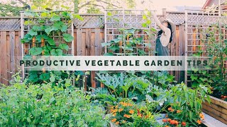 Summer Harvest  8 Vegetable Gardening Tips for Beginners  Pro Tip Included  Grow Our Own Food [upl. by Nitsirt709]