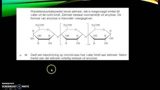 Rijsmiddelen havo herexamen scheikunde 2017 31 tm 38 [upl. by Anikes]