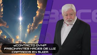 ¿Contacto OVNI Fascinantes haces de luz captados en Suiza [upl. by Gonroff321]