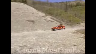 CMS 58  Kananaskis Country 1994 Hills amp Dales Rally Race  spring 1994 [upl. by Ayad]