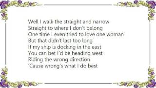 George Jones  Wrongs What I Do Best Lyrics [upl. by Darleen]