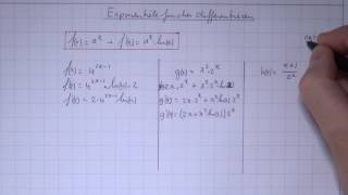 VWO5wisB11H922 Exponentiele functies differentiëren [upl. by Sateia]