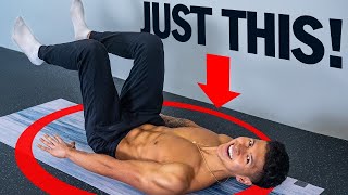 How To Get 6 Pack Abs With No Equipment DO THIS ANYWHERE [upl. by Ahsimin]