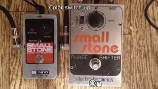 Electro Harmonix Small Stone V2 vs Nano [upl. by Sal]