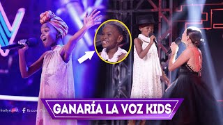 Sería la ganadora de la voz Kids Colombia Fraylin Jiret Chaverra Mena del equipo Cepeda [upl. by Chadwick]