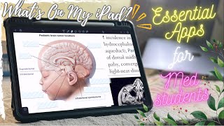 Whats on My iPad Essential Apps for Med Students [upl. by Eahsel]