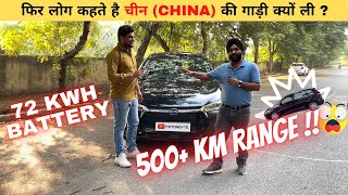 BYD E6 Electric Car with 500KM Range Ownership Review HINDI  Features Price Specs Top Speed [upl. by Edmee708]