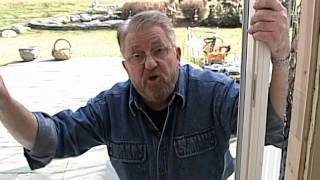 How to Install a Sliding Patio Door [upl. by Magdau369]