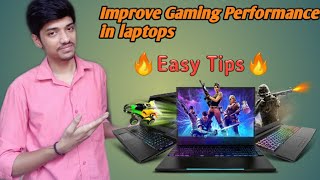 Improve gaming performance in laptop🎮  Tamil  MK [upl. by Enomrej]