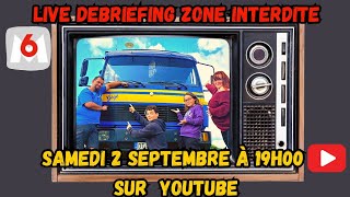 Live debriefing Zone interdite M6 [upl. by Thorley]