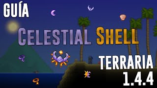 Cómo conseguir el Caparazón CelestialCelestial Shell  Terraria 14  Guía de creación [upl. by Hildegard287]