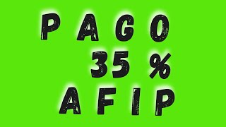 ▶️COMO VERIFICAR EL PAGO DEL 35  AFIP  PAGO PERCEPCIONES AFIPtutorialesafip [upl. by Mauricio246]