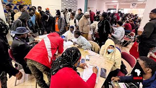 NY State Senator Cleare Organizes Legal amp Health Resource Fair for African Migrants in Harlem [upl. by Eralc38]