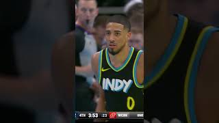 Tyrese Haliburton Records His First Career TripleDouble Against the Celtics  Indiana Pacers [upl. by Erusaert709]