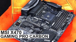 The X470 Board I Chose But WHY  MSI X470 Gaming Pro Carbon [upl. by Nadroj902]