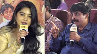 Actress Nivetha Thomas Superb Answer To Media Reporter Question About Glamorous Roles  MS Talkies [upl. by Cud]