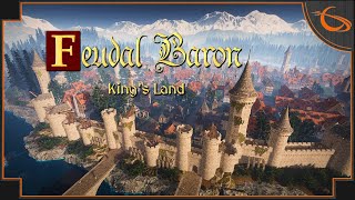 Feudal Baron Kings Land  Village to Castle Building Game [upl. by Nitsuj]