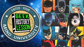 Best Batman Writers  Geek History Lesson [upl. by Farhi]