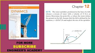 1273  Engineering Dynamics Hibbeler 14th Edition  Engineers Academy [upl. by Enitsua]