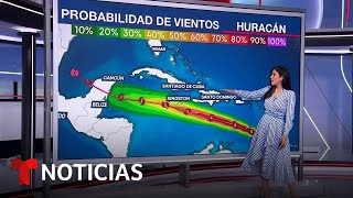 Beryl se convierte en un devastador huracán de categoría 5  Noticias Telemundo [upl. by Alduino]