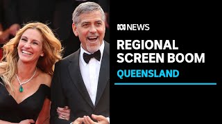 Clooney Roberts and next Survivor supercharge QLDs COVIDsafe bigbudget screen boom  ABC News [upl. by Jenny]