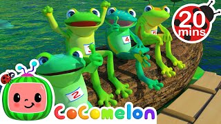 Five Little Speckled Frogs 20 MINS LOOP CoComelon [upl. by Anairuy]