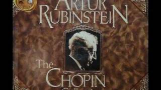 Arthur Rubinstein  Chopin Waltz In E Minor [upl. by Otila651]