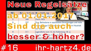 Neue Regelstufen ab 112017  Höherer Regelbedarf  ihrhartz4de 16 [upl. by Freda367]