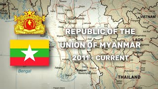 Historical anthem of Myanmar Burma [upl. by Fairfax894]