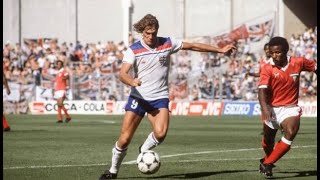 Glenn Hoddle THE ENGLISH ARCHITECT Best Goals amp Skills [upl. by Itin]