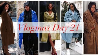 COAT COLLECTION 2019  Vlogmas Day 21  Highlowluxxe [upl. by Lew]